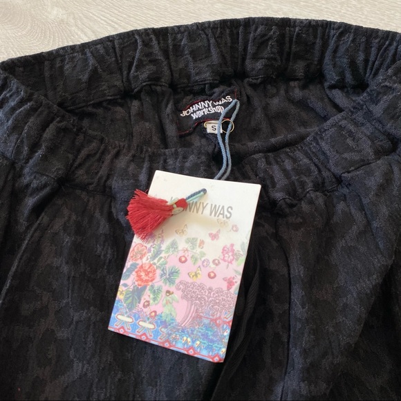 NWT Johnny Was Workshop Kirin Black Leopard Jogger - Picture 6 of 11